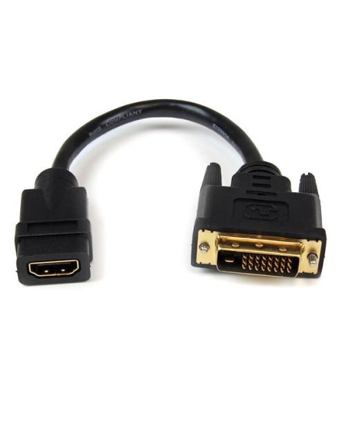 Cable dvi - d a hdmi startech 0.20m