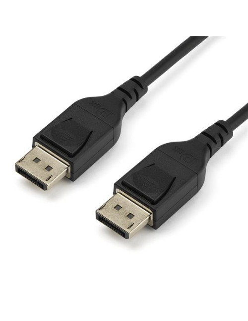 Cable displayport startech 1m macho - macho negro