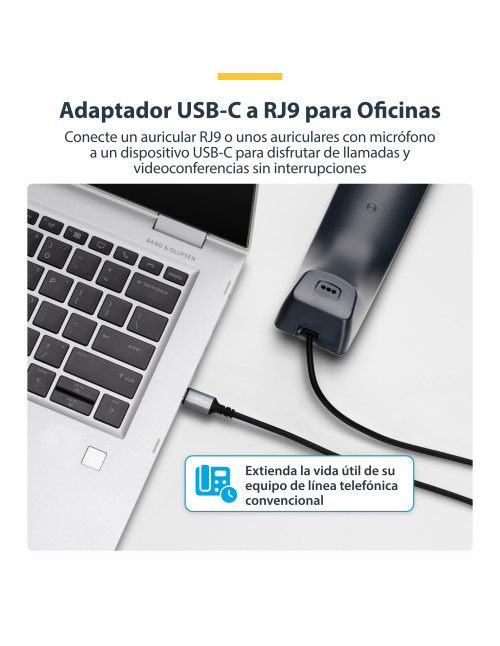 Cable usb tipo c a rj9