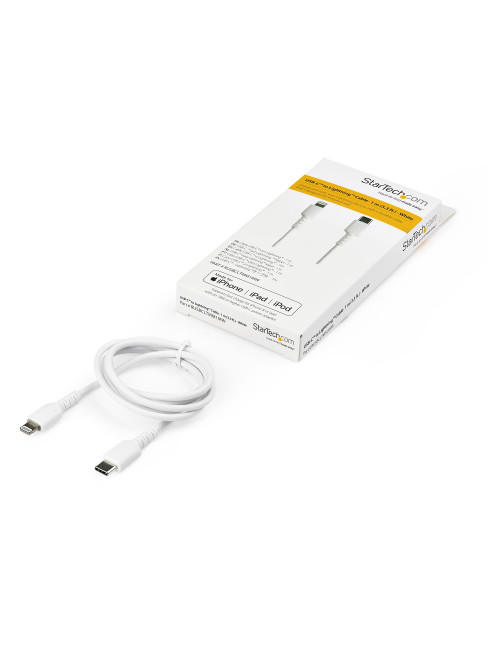 Cable lightning a usb tipo c