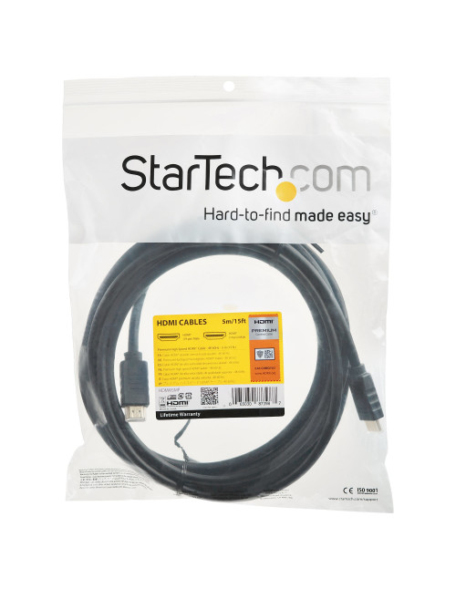 Cable hdmi 4k startech 5m macho - macho