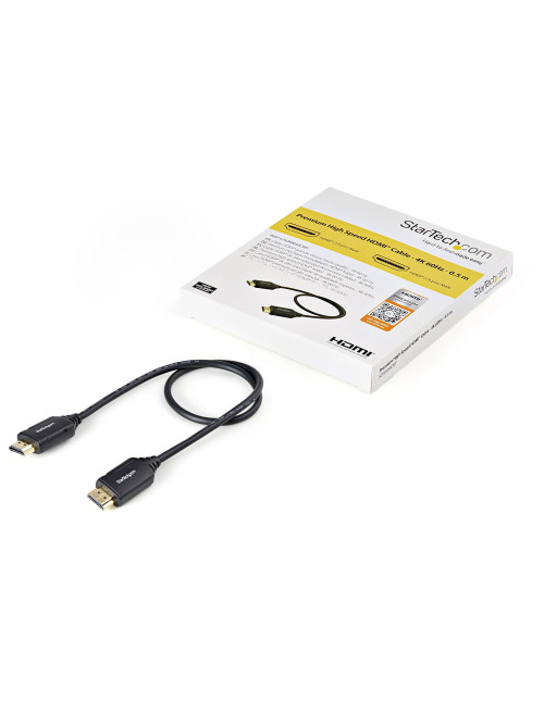 Cable hdmi 4k startech 0.5m macho - macho