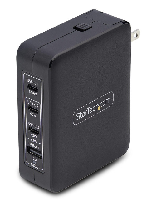 Cargador pared portatil gan startech 140w