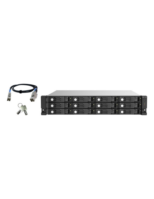 Servidor nas qnap tl - r1220sep - rp 12 bahias