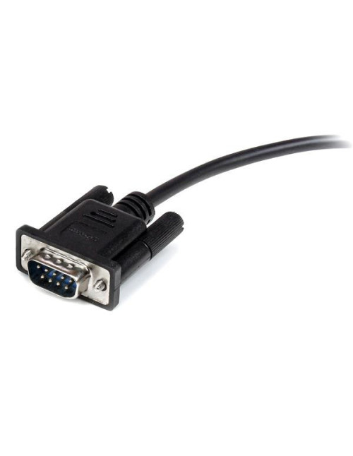 Cable db9 startech 1m macho - hembra negro