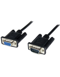 Cable db9 startech 1m macho - hembra negro
