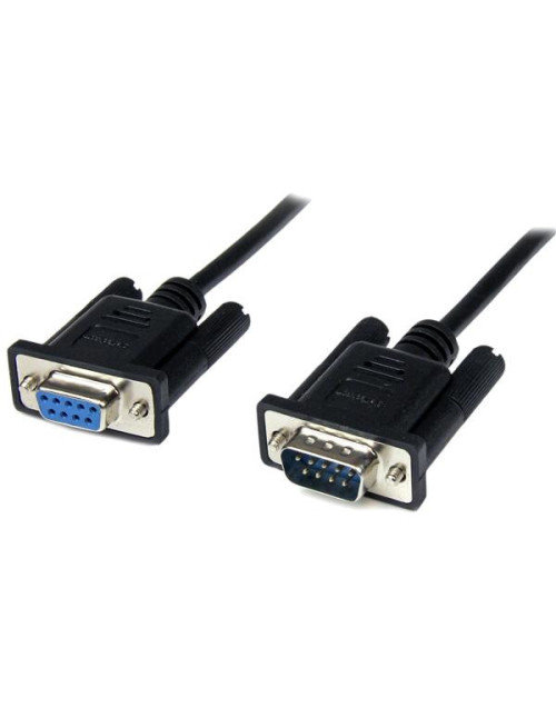 Cable db9 startech 1m macho - hembra negro
