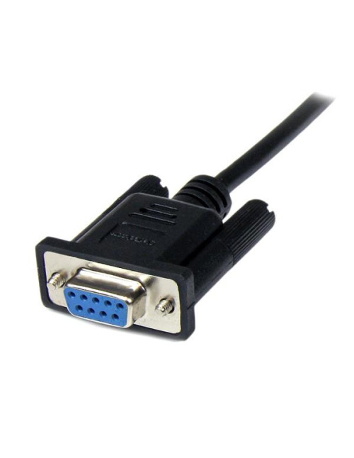 Cable db9 startech 1m macho - hembra negro