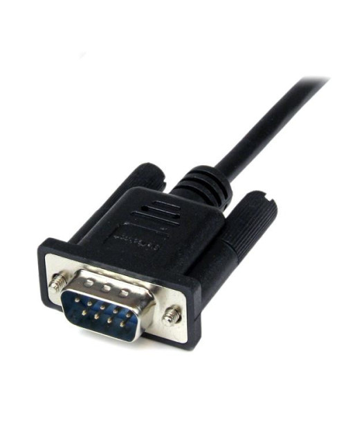Cable db9 startech 1m macho - hembra negro