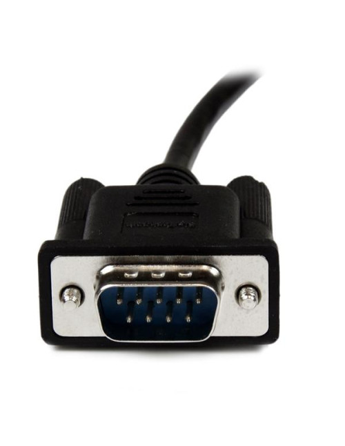 Cable db9 startech 1m macho - hembra negro