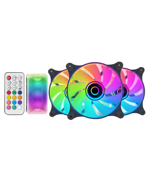 Ventilador caja mars gaming mf - 3d argb