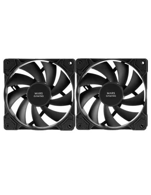 Ventilador caja mars gaming mf - pwmx2 2x