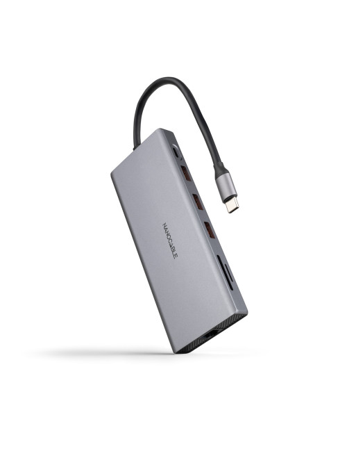 Hub nanocable usb - c 12 en 1