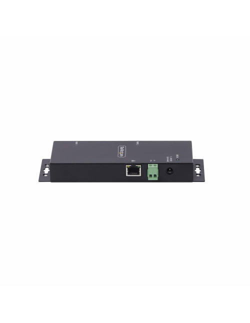 Adaptador rj45 a 2x rs232 db9