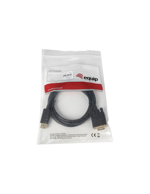 Cable displayport a vga equip macho - macho