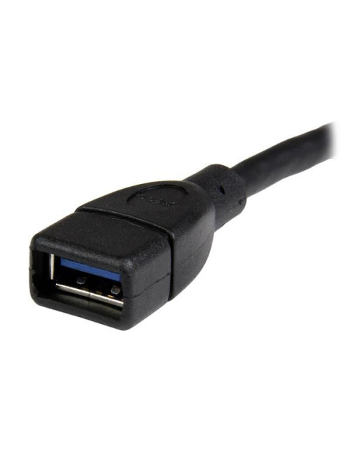 Cable usb 3.0 startech 0.15m macho - hembra