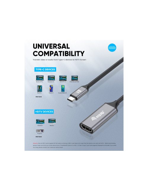 Cable usb tipo c a hdmi
