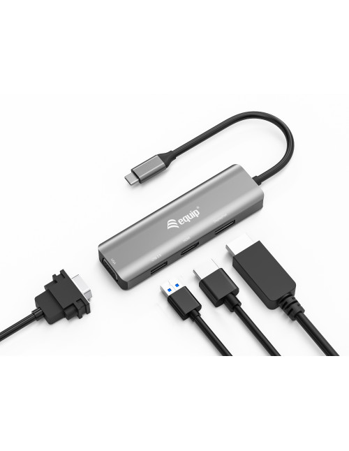 Docking station equip usb tipo c
