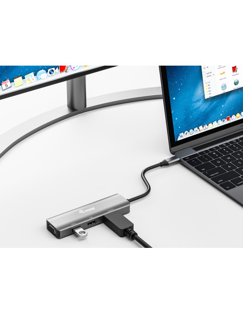 Docking station equip usb tipo c