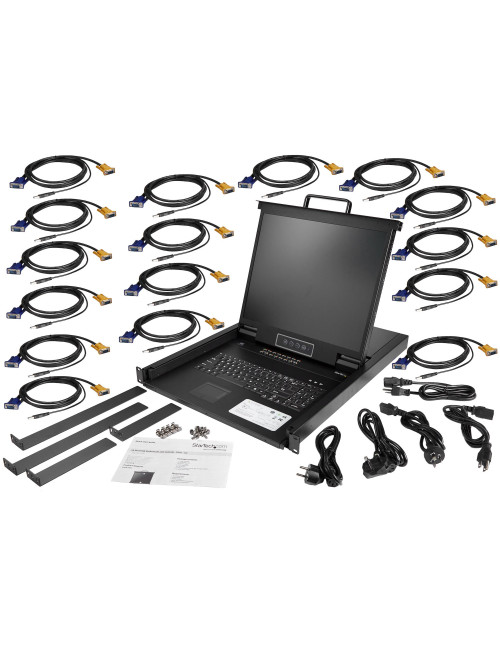 Consola kvm 16 puertos startech for