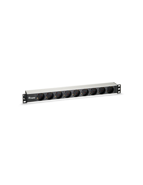 Regleta equip rack 19 pulgadas 1u 9