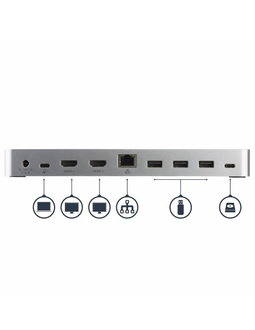 Docking station startech 10 en 1