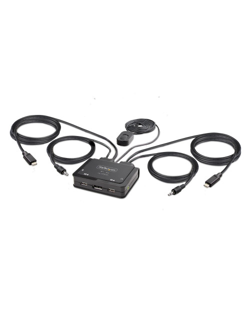 Switch kvm startech c2 - d46 - uc2 - cbl - kvm