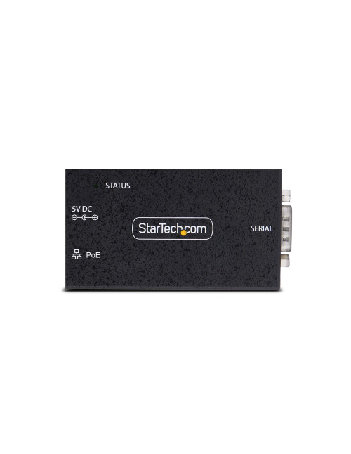 Adaptador rs232 a ethernet poe startech