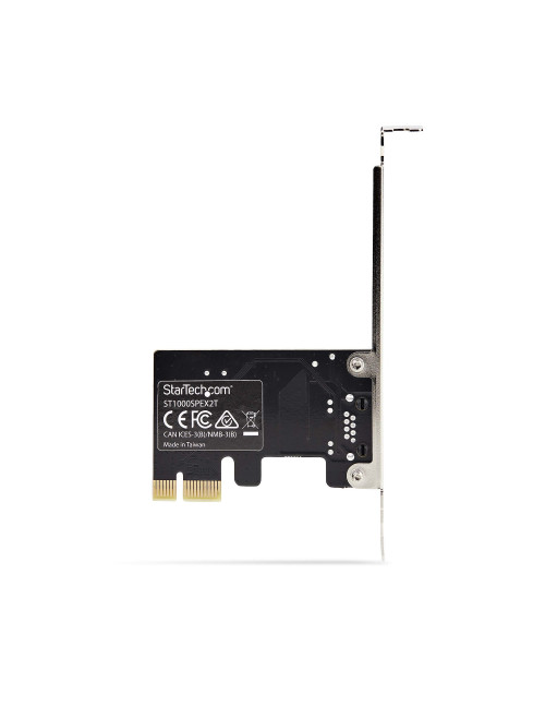 Tarjeta red startech st1000spex2t rj45 pci