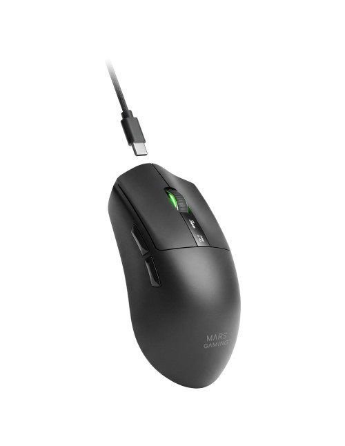 Raton inalambrico mars gaming mmw - elite negro