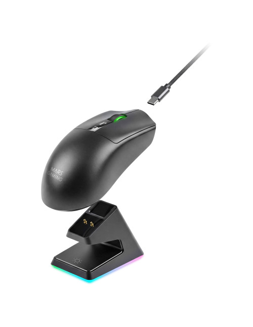 Raton inalambrico mars gaming mmw - elite negro