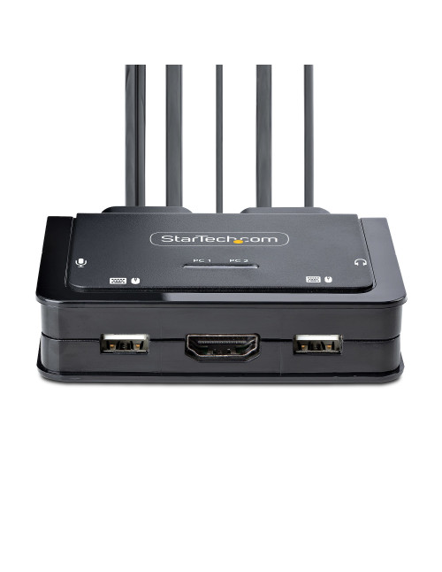 Switch kvm startech c2 - h46 - uac - cbl - kvm
