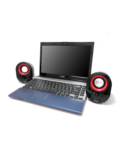 Altavoces equip life 2.0 245332 negro