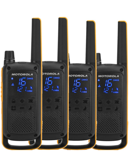 Walkie talkie motorial t82 extreme pack
