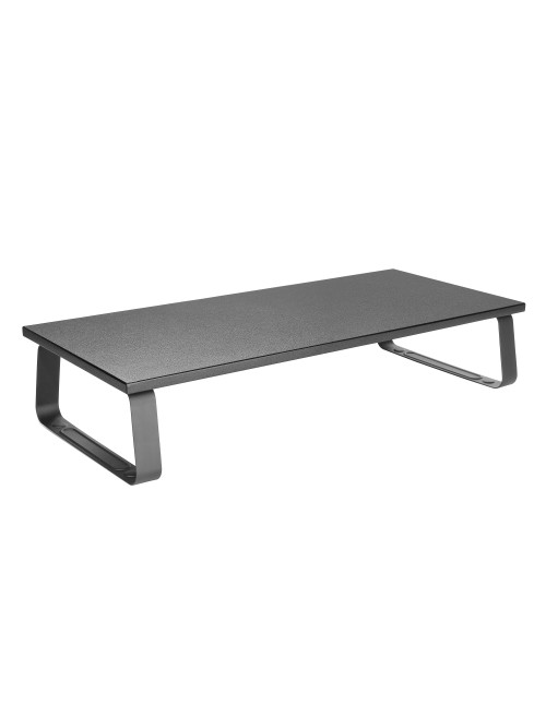 Soporte sobremesa equip monitor acero negro