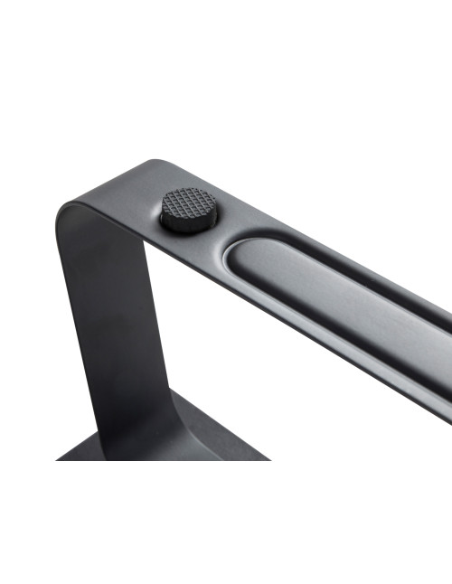 Soporte sobremesa equip monitor acero negro