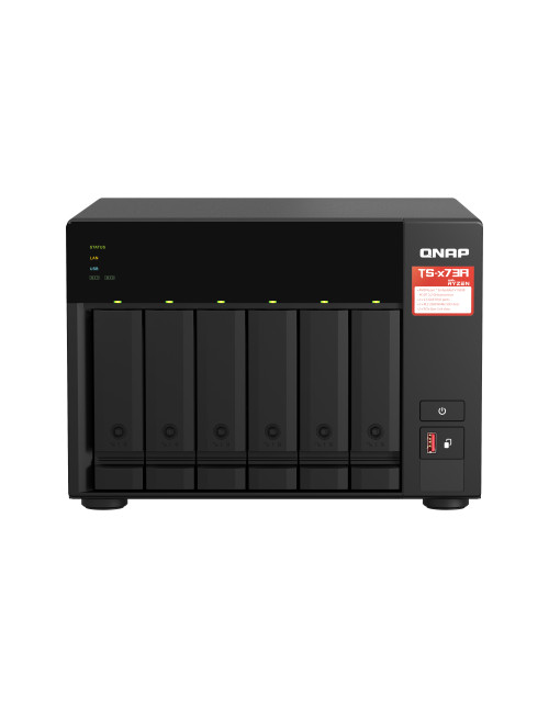 Servidor nas qnap ts - 673a - 8g 8gb 2.5g