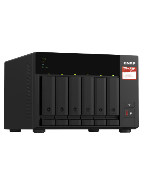 Servidor nas qnap ts - 673a - 8g 8gb 2.5g
