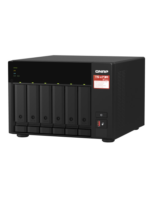 Servidor nas qnap ts - 673a - 8g 8gb 2.5g