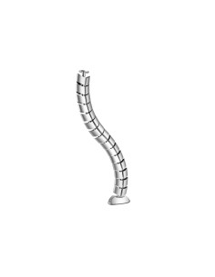 Organizador cables escritorio equip doble canal