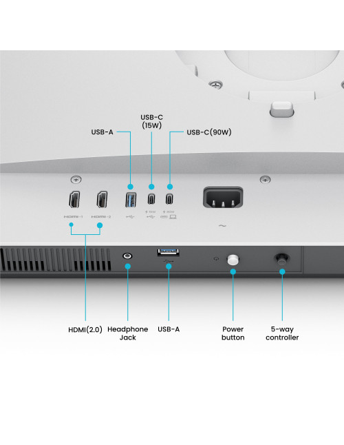 Monitor led 32 pulgadas benq ma320u ips