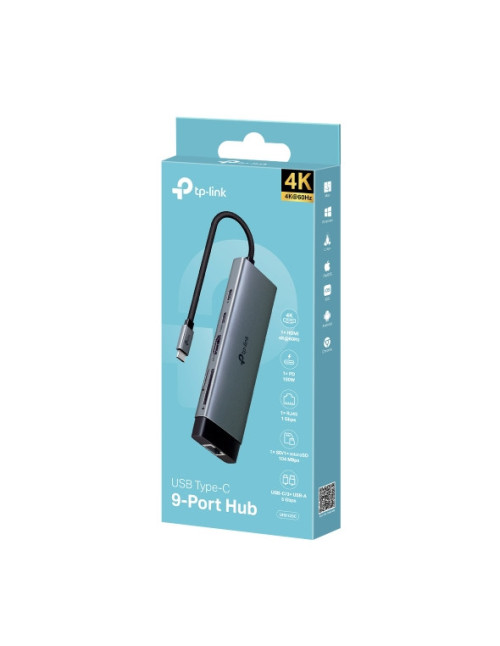 Hub tp - link usb tipo c 9