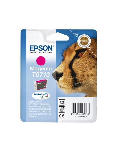 Cartucho tinta epson c13t07134012 magenta 7ml