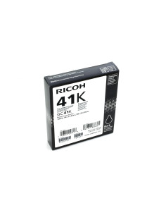 Cartucho gel ricoh gc - 41k negro (2500