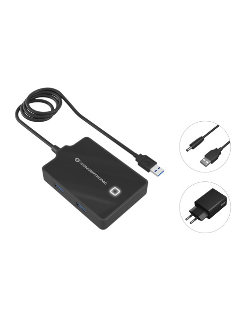 Hub usb 3.0 conceptronic hubbies11b 4