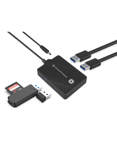 Hub usb 3.0 conceptronic hubbies11b 4