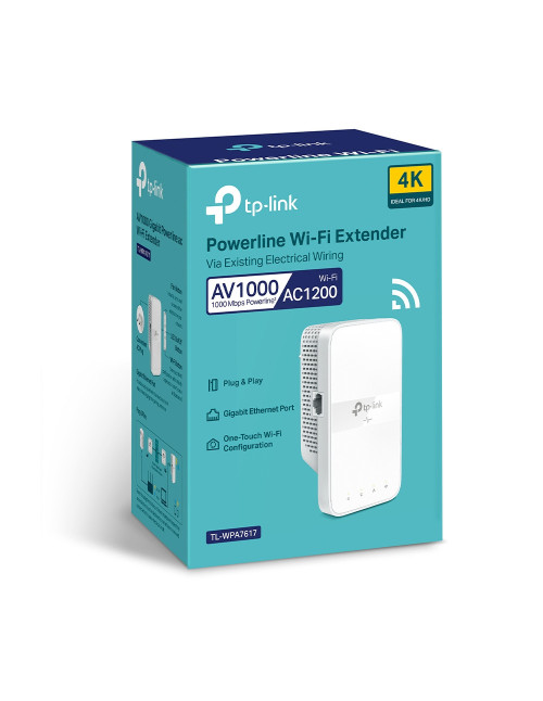 Extensor wifi tp - link tl - wpa7617 ac1200 powerline