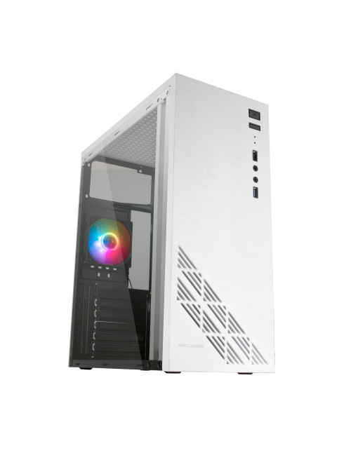 Caja ordenador mars gaming mc100w blanco