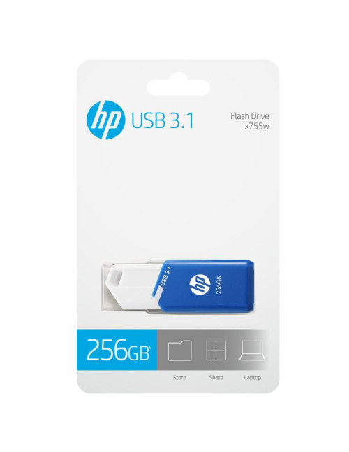 Memoria usb 3.1 hp x755w 256gb