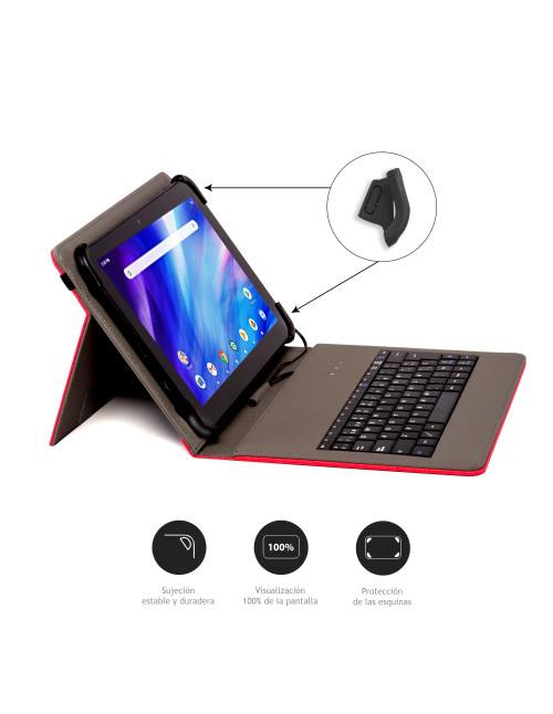 Funda nilox con teclado tablet 10.5 pulgadas